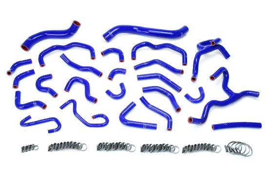 Picture of HPS Performance Radiator Coolant Hose Kit - 57-1670-BLUE
