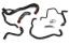 Picture of HPS Performance Radiator Coolant Hose Kit - 57-1675-BLK