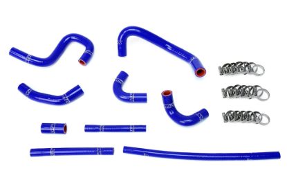 Picture of HPS Performance HVAC Heater Hose Kit - 57-1696-BLUE