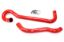 Picture of HPS Performance Radiator Coolant Hose Kit - 57-1704-RED