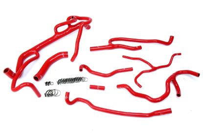 Picture of HPS Performance Radiator Coolant Hose Kit - 57-1707-RED