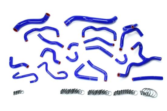 Picture of HPS Performance Radiator Coolant Hose Kit - 57-1709-BLUE