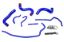 Picture of HPS Performance Radiator Coolant Hose Kit - 57-1723-BLUE