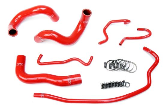 Picture of HPS Performance Radiator Coolant Hose Kit - 57-1724-RED
