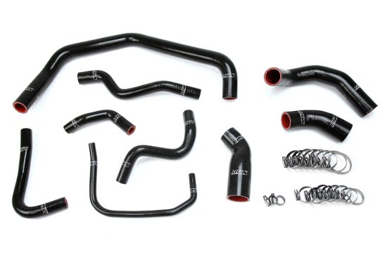 Picture of HPS Performance Radiator Coolant Hose Kit - 57-1728-BLK