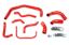 Picture of HPS Performance Radiator Coolant Hose Kit - 57-1728-RED