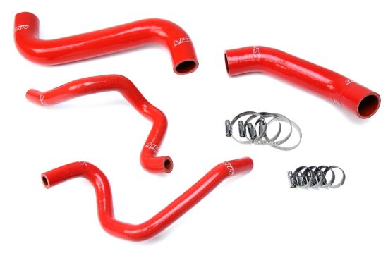 Picture of HPS Performance Radiator Coolant Hose Kit - 57-1732-RED