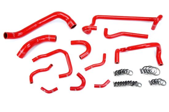 Picture of HPS Performance Radiator Coolant Hose Kit - 57-1782-RED