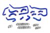 Picture of HPS Performance Radiator Coolant Hose Kit - 57-1805-BLUE
