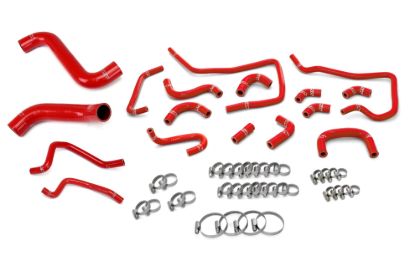 Picture of HPS Performance Radiator Coolant Hose Kit - 57-1813-RED