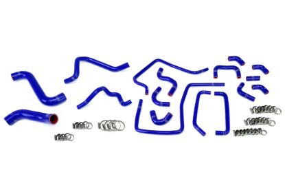 Picture of HPS Performance Radiator Coolant Hose Kit - 57-1814-BLUE