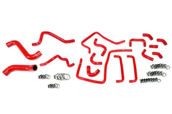 Picture of HPS Performance Radiator Coolant Hose Kit - 57-1815-RED