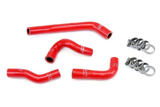 Picture of HPS Performance Radiator Coolant Hose Kit - 57-1825-RED