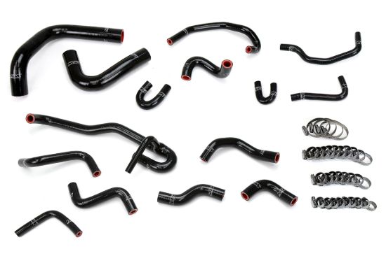 Picture of HPS Performance Radiator Coolant Hose Kit - 57-1831-BLK