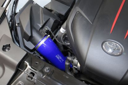 Picture of HPS Performance Engine Air Intake Hose - 57-1851-BLUE