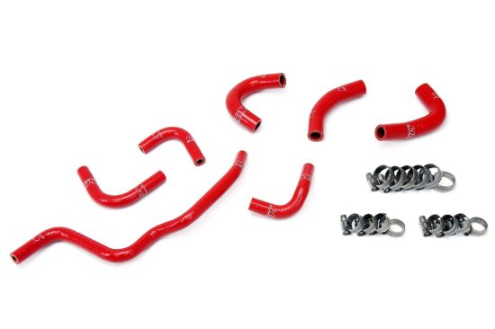 Picture of HPS Performance Radiator Coolant Hose Kit - 57-1857-RED