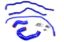 Picture of HPS Performance Radiator Coolant Hose Kit - 57-1860-BLUE