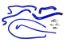 Picture of HPS Performance Radiator Coolant Hose Kit - 57-1861-BLUE