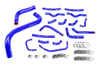 Picture of HPS Performance Radiator Coolant Hose Kit - 57-1912-BLUE