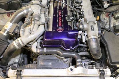 Picture of HPS Performance Radiator Coolant Hose Kit - 57-1936-BLUE