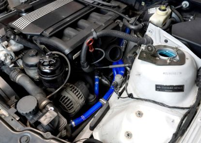 Picture of HPS Performance HVAC Heater Hose Kit - 57-1937-BLUE
