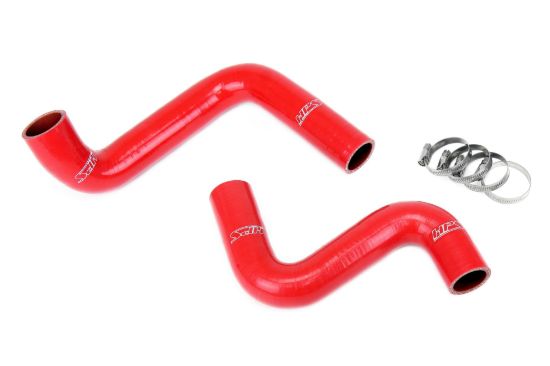 Picture of HPS Performance Radiator Coolant Hose Kit - 57-1955-RED