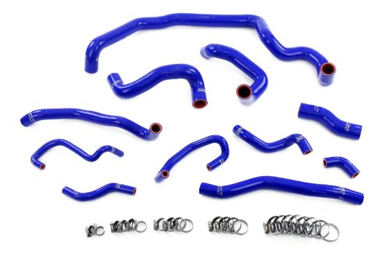 Picture of HPS Performance Radiator Coolant Hose Kit - 57-1995-BLUE