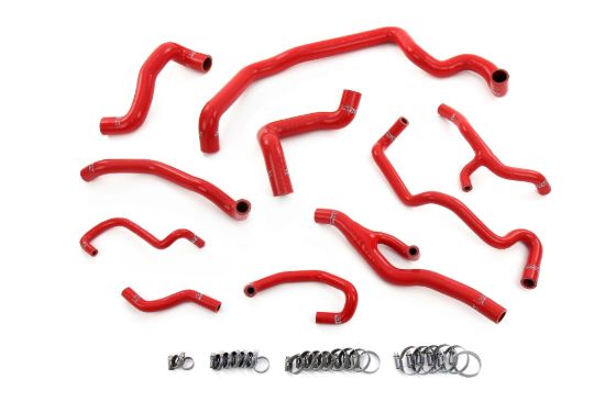Picture of HPS Performance Radiator Coolant Hose Kit - 57-1998-RED