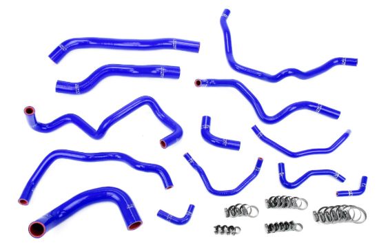 Picture of HPS Performance Radiator Coolant Hose Kit - 57-2004-BLUE