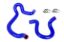 Picture of HPS Performance HVAC Heater Hose Kit - 57-2019-BLUE