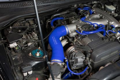 Picture of HPS Performance Engine Air Intake Hose - 57-2051-BLUE