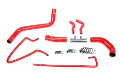 Picture of HPS Performance Radiator Coolant Hose Kit - 57-2064-RED