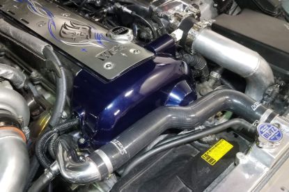 Picture of HPS Performance Radiator Coolant Hose Kit - 57-2066-BLUE