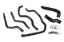 Picture of HPS Performance Radiator Coolant Hose Kit - 57-2076-BLK