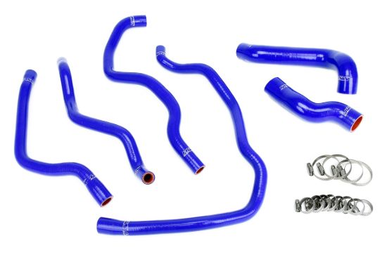 Picture of HPS Performance Radiator Coolant Hose Kit - 57-2076-BLUE