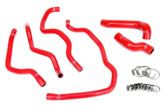 Picture of HPS Performance Radiator Coolant Hose Kit - 57-2076-RED