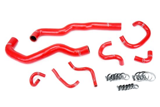 Picture of HPS Performance Radiator Coolant Hose Kit - 57-2081-RED