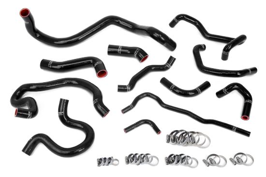 Picture of HPS Performance Radiator Coolant Hose Kit - 57-2098-BLK