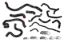 Picture of HPS Performance Radiator Coolant Hose Kit - 57-2098-BLK