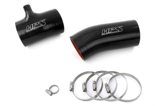 Picture of HPS Performance Engine Air Intake Hose - 57-2104-BLK