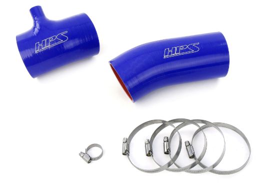 Picture of HPS Performance Engine Air Intake Hose - 57-2104-BLUE