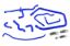 Picture of HPS Performance Radiator Coolant Hose Kit - 57-2137-BLUE