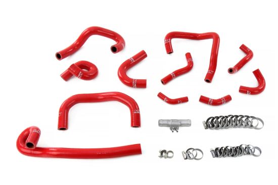 Picture of HPS Performance Radiator Coolant Hose Kit - 57-2139-RED