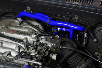 Picture of HPS Performance HVAC Heater Hose Kit - 57-2190-BLUE
