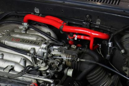Picture of HPS Performance HVAC Heater Hose Kit - 57-2190-RED