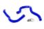 Picture of HPS Performance Radiator Coolant Hose Kit - 57-2197-BLUE