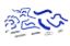 Picture of HPS Performance Radiator Coolant Hose Kit - 57-2304-BLUE