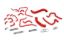 Picture of HPS Performance Radiator Coolant Hose Kit - 57-2304-RED