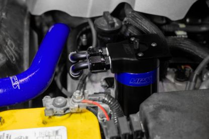 Picture of HPS Performance Engine Oil Catch Can Kit - 860-005BL
