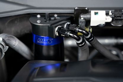Picture of HPS Performance Engine Oil Catch Can Kit - 860-015BL